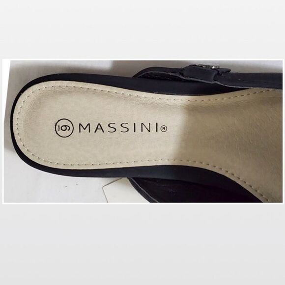 New Size 7 Black Slide Mules Shoes - Picture 13 of 14